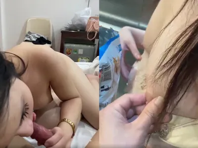 Quan hệ em phương thảo vú ngon từ từ thang máy đến ban công