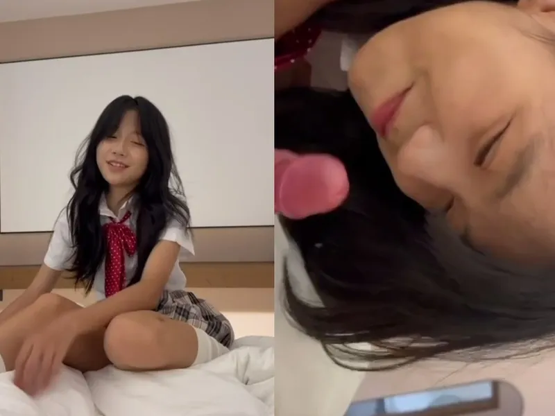 Em loli dễ thương mút cậu bé biến em thành con đào nứng p1